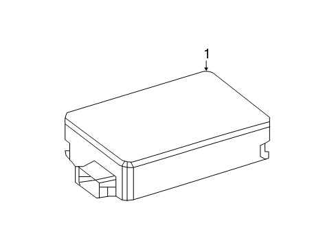 2016 Mercedes-Benz Metris Electrical Components Diagram 1