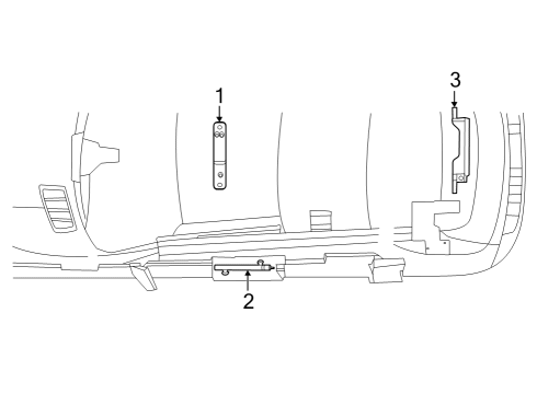 2023 Mercedes-Benz GLC300 Keyless Entry Components