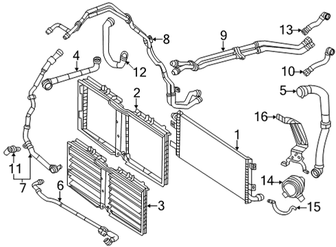 Water Return Tube Diagram for 167-501-36-00