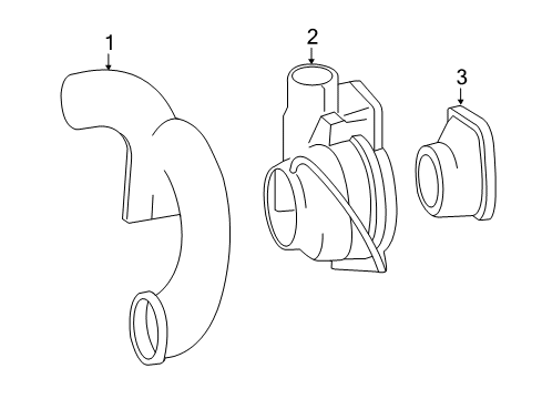 2016 Mercedes-Benz GLE450 AMG Ducts Diagram 1