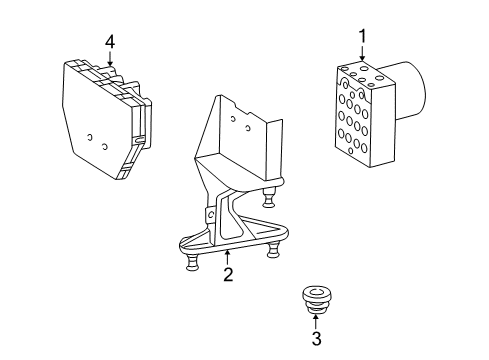 2004 Mercedes-Benz C230 Stability Control Diagram 2