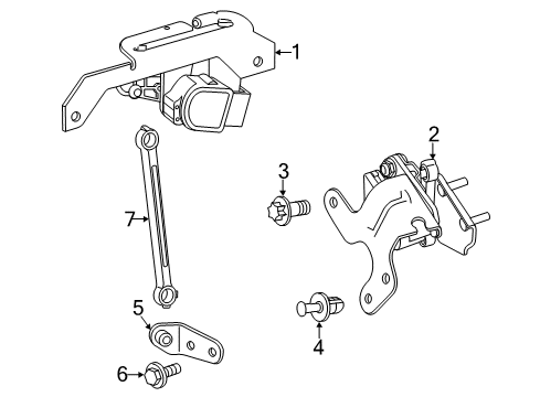 2014 Mercedes-Benz GLK350 Electrical Components Diagram 5