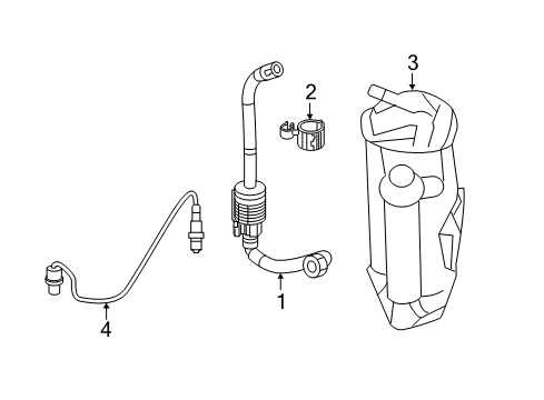 2018 Mercedes-Benz E400 Emission Components