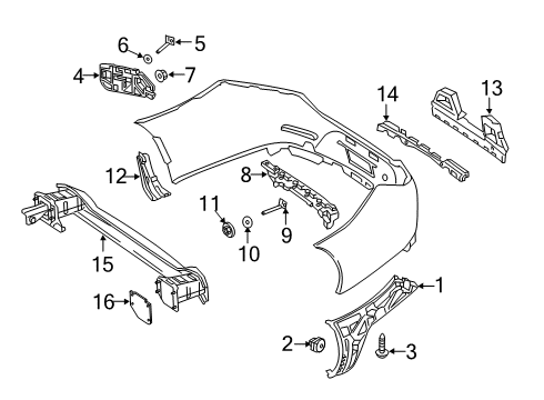 Energy Absorber Diagram for 257-885-94-02