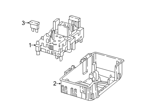 2021 Mercedes-Benz GLC300 Fuse & Relay Diagram 5