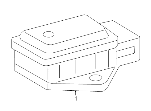 2009 Mercedes-Benz CLS63 AMG Electrical Components Diagram 1