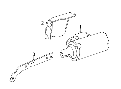 2014 Mercedes-Benz Sprinter 2500 Starter, Electrical Diagram