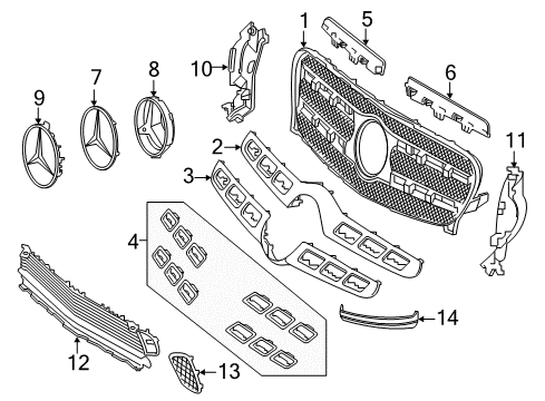 Side Trim Diagram for 156-885-51-00