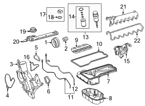 2013 Mercedes-Benz SL65 AMG Filters Diagram 2