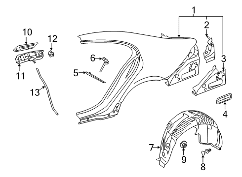 2019 Mercedes-Benz CLS53 AMG Fuel Door, Electrical Diagram