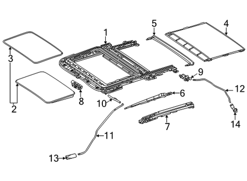 Deflector Diagram for 167-780-60-00