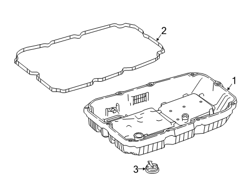 2021 Mercedes-Benz C43 AMG Case & Related Parts Diagram 2