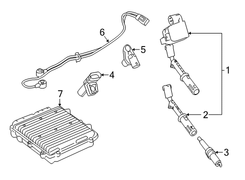 2017 Mercedes-Benz GLE400 Ignition System