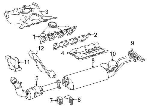 Muffler Hanger Diagram for 463-492-08-00