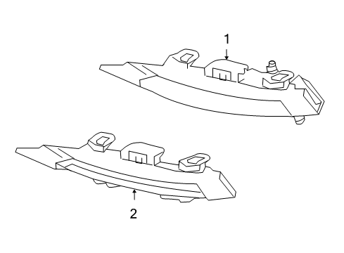 2013 Mercedes-Benz S600 Daytime Running Lamps Diagram