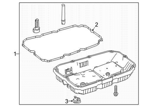 2022 Mercedes-Benz GLS63 AMG Case & Related Parts Diagram