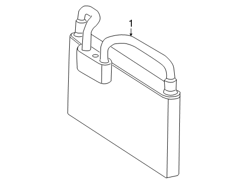 2009 Mercedes-Benz CL550 Oil Cooler Diagram