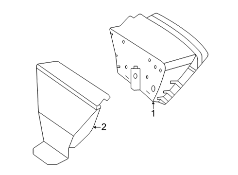 Backup Lamp Diagram for 197-820-02-56