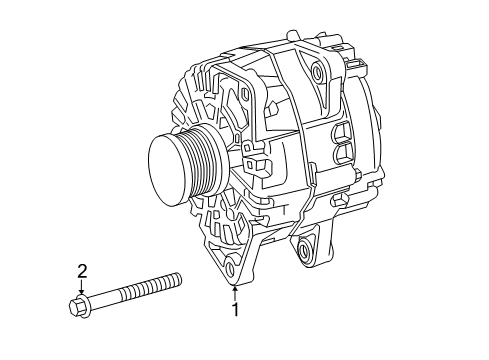 2016 Mercedes-Benz S63 AMG Alternator Diagram 3