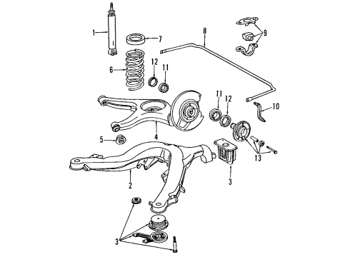 1989 Mercedes-Benz 300SE Automatic Transmission, Maintenance Diagram 2