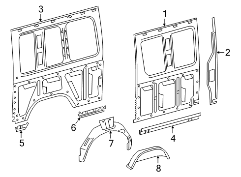 WHEELHOUSE Diagram for 906-616-02-75