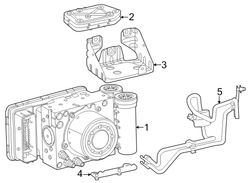 Compressor Insulator Diagram for 099-323-06-00