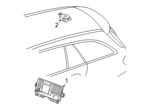 2022 Mercedes-Benz EQS AMG Electrical Components Diagram 3