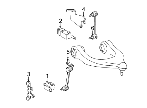 Rear Bracket Diagram for 230-328-05-40