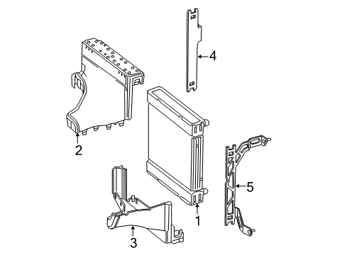 2015 Mercedes-Benz E63 AMG S Oil Cooler Diagram 2