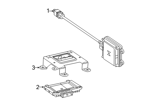 2020 Mercedes-Benz A220 Cruise Control Diagram 1