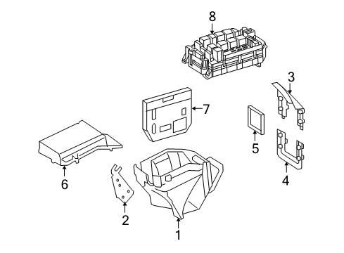 2013 Mercedes-Benz S400 Fuse & Relay Diagram 3