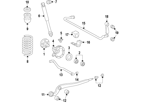 2014 Mercedes-Benz G550 Front Suspension, Ride Control, Stabilizer Bar Diagram 2