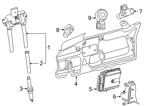 2023 Mercedes-Benz G550 Powertrain Control Diagram 2