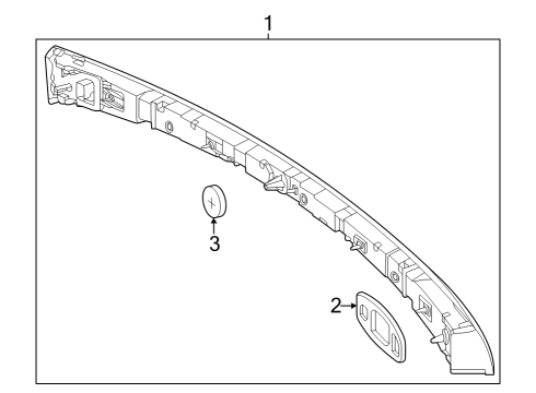 2024 Mercedes-Benz EQE AMG Tail Lamps Diagram 2