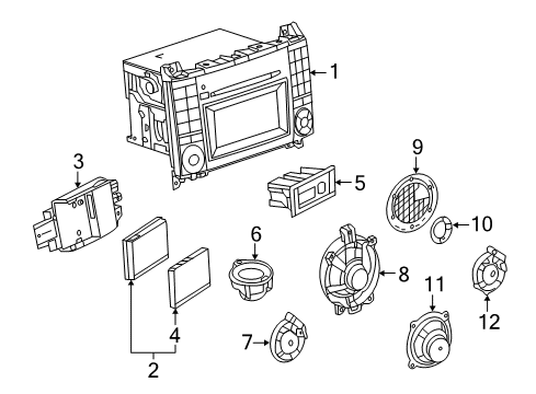 2017 Mercedes-Benz Sprinter 3500 Sound System Diagram