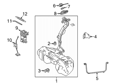 2020 Mercedes-Benz AMG GT 63 Fuel Supply Diagram 2