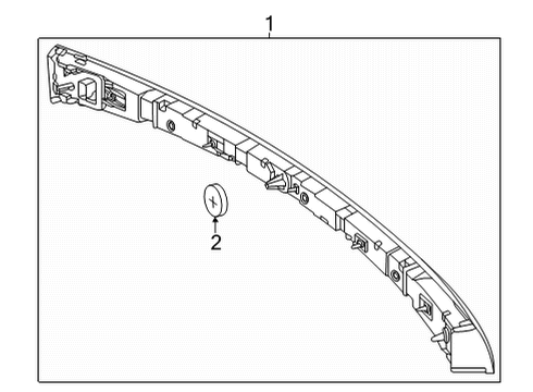 2024 Mercedes-Benz EQS AMG Tail Lamps Diagram 1