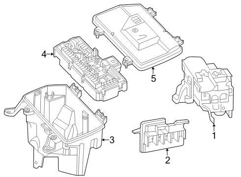 Fuse Box Diagram for 254-540-67-25