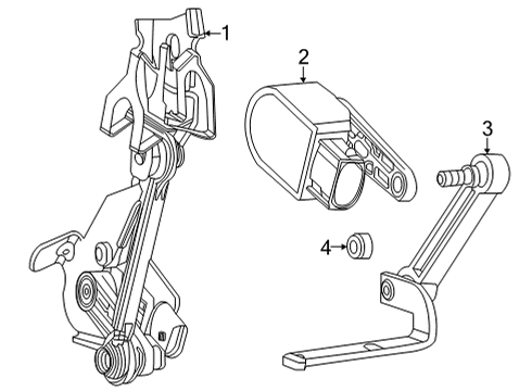 2022 Mercedes-Benz GLE63 AMG S Electrical Components Diagram 3