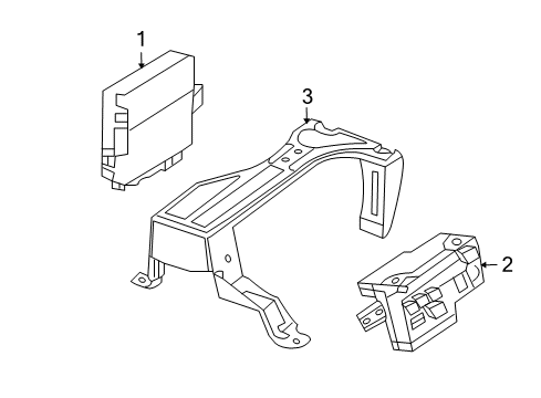 Control Module Diagram for 204-906-58-02