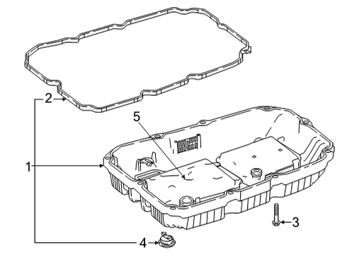 2020 Mercedes-Benz GLC43 AMG Case & Related Parts Diagram 1