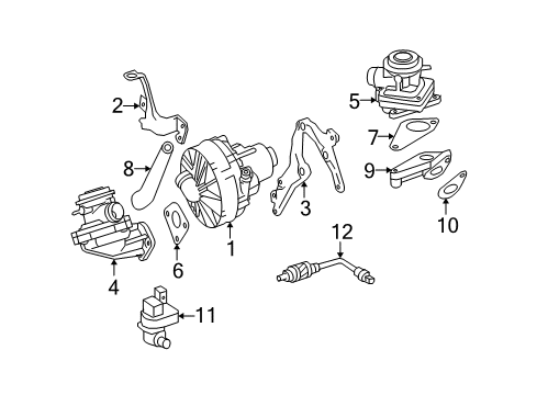 2010 Mercedes-Benz E350 Powertrain Control Diagram 4