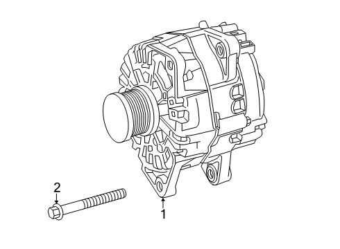 2020 Mercedes-Benz S560 Alternator Diagram 3