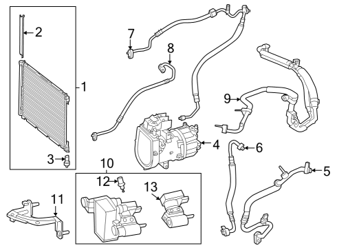 2023 Mercedes-Benz S580e Switches & Sensors Diagram