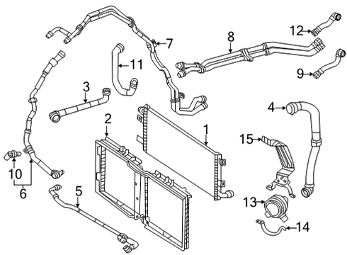 2021 Mercedes-Benz GLE53 AMG Powertrain Control Diagram 3