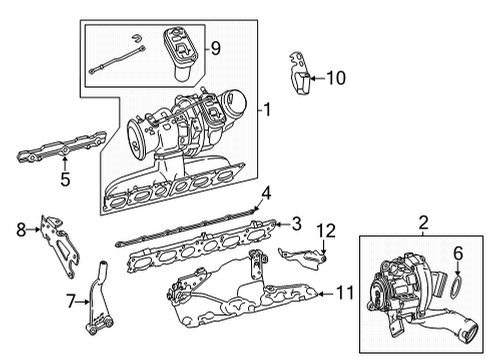 2023 Mercedes-Benz S500 Supercharger Diagram