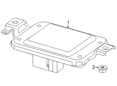 2020 Mercedes-Benz CLA45 AMG Electrical Components Diagram 1