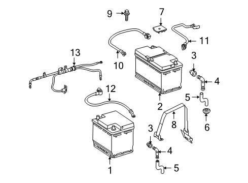 Battery Diagram for 230-541-00-01