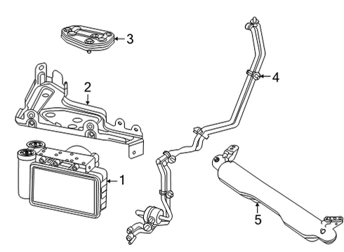 Compressor Insulator Diagram for 099-323-03-00