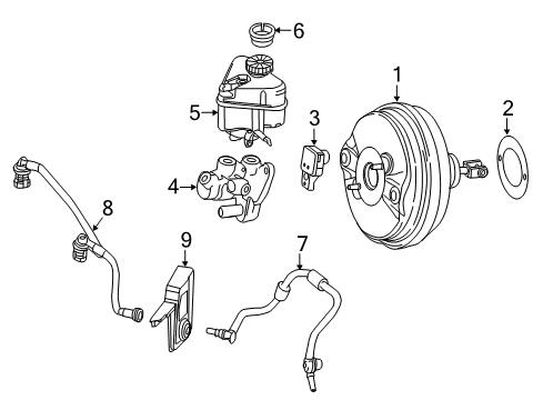 2015 Mercedes-Benz S65 AMG Hydraulic System Diagram